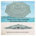 thumbnail image 4 of 10 Ft 3-Tier Patio Umbrella Replacement Canopy Market Table Top Market Pool, 4 of 9
