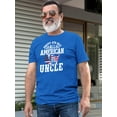 thumbnail image 2 of 4Th July All American Uncle T-Shirt Men -Image by Shutterstock, Male x-Large, 2 of 4