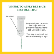 BEE-Licious Bee Bait for Carpenter Bee Traps