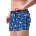 thumbnail image 4 of Kll Dinosaur Driving Men'S Cotton Boxer Briefs Underwear-Large, 4 of 9