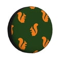 thumbnail image 1 of Balery Bold Squirrel Silhouettes Cubiertas para Neumáticos - Protector Resistente para Neumáticos de Camioneta, SUV, Remolque, Camper y RV-15 inch, 1 of 6