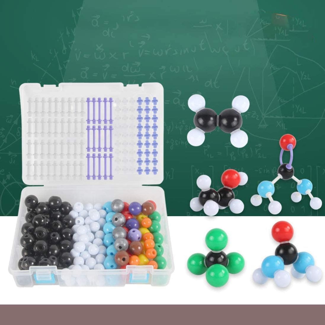 Organic Chemistry Model Kit,268Pcs Chemistry Molecular Model Student