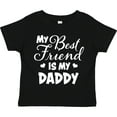 thumbnail image 3 of Inktastic My Best Friend is My Daddy with Hearts Boys or Girls Toddler T-Shirt, 3 of 5