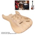 thumbnail image 4 of Unfinished Guitar Body, Smooth Surface Convenient Painting Electric Guitar Body  for SSH Style Guitars Making, 4 of 7