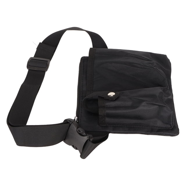 Bolsa para radio duradera alta compatibilidad 3 bolsillos bolsa negra para radio para senderismo y bares