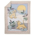 thumbnail image 2 of Disney Lion King Leader of the Pack 3 Piece Crib Bedding Set, Grey, Green, Ivory - comforter, sheet, dust ruffle, unisex, boy/girl nursery bedding set, 2 of 6