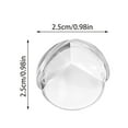 thumbnail image 3 of Baby Proofing Corner Guards (12 Pack) - Clear Transparent Furniture Protectors for Tables & Sharp Edges - Pre-Taped Safety Bumpers for Toddler Protection, 3 of 6