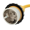 thumbnail image 2 of Parkworld 62107 Generator/Shore Power 125V 50A Twist Lock Plug NEMA SS1-50P to 14-50R RV Receptacle (Yellow, 1.5FT), 2 of 4