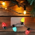 thumbnail image 4 of BESTYASH 50pcs Adhesive Clips Transparent Material Indoor Decoration for General Users, 4 of 8