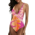 thumbnail image 1 of Women Bikini Print Strappy Back Set Swimsuits Plus Size Bathing Suits Tankinis Swimwear, 1 of 3