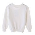 thumbnail image 3 of Toddler Girls Long Sleeve Cardigan Sweaters Open Front Knit Cardigans Kids Cute Outerwear Coat 1-7 Years, 3 of 9