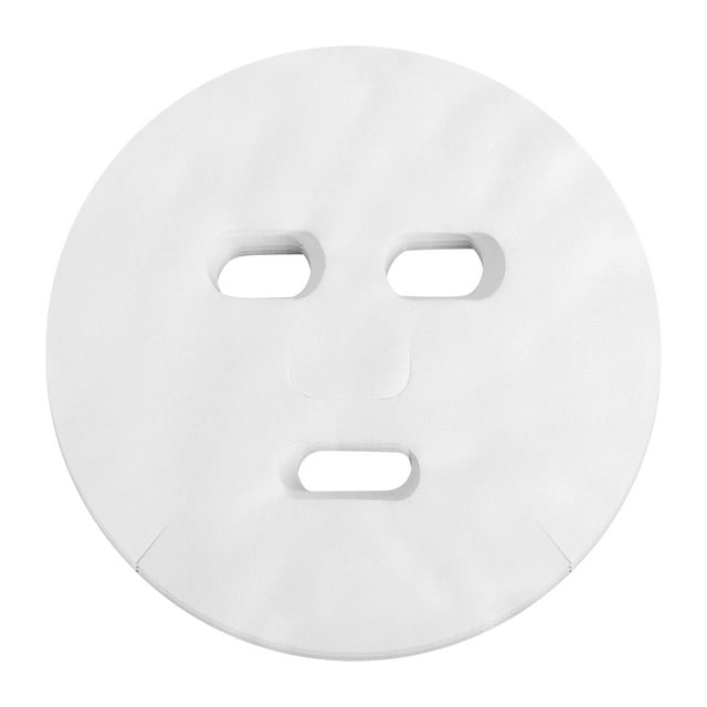 EeaseMX 100 mascarillas faciales desechables de tela no tejida, precortadas para el cuidado de la piel.