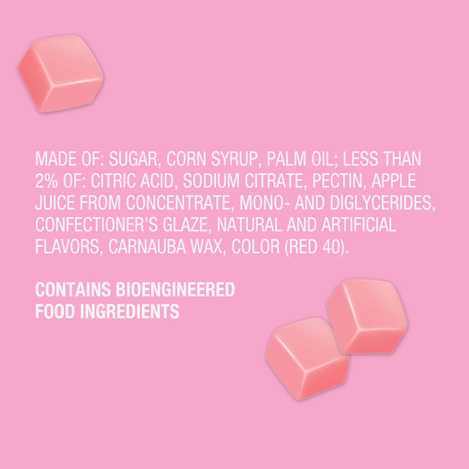 Starburst All Pink Minis Gummy Candy - 8 oz. Grab N Go Size Bag