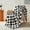 Checkered Black, variant on Fleece Throw Blanket for Couch, Sage Green Soft Fluffy Blankets Throws, Fuzzy Cozy Plush Flannel Blanket for Sofa, Comfy Warm Lightweight Bed Blanket Striped (Sage Green, 50x60IN)