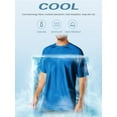 thumbnail image 6 of TRYSIL Men's Short Sleeve UPF 50 Swim Shirt Rash Guard Sun Protection Shirt Quick Dry Running Fishing Swimwear Athletic Workout, 6 of 8