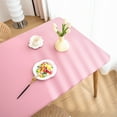 thumbnail image 5 of sruoe Tablecloth, Rectangle Tablecloths, Washable Foldable Modern Pink Tablecloths, Table Cloth for Dining, Home, Party, Picnic, PU, 5 of 6
