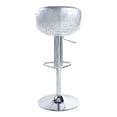 thumbnail image 4 of Newboti Furniture Vintage Brown and Aluminum Adjustable Stool with Swivel 27892, 4 of 5