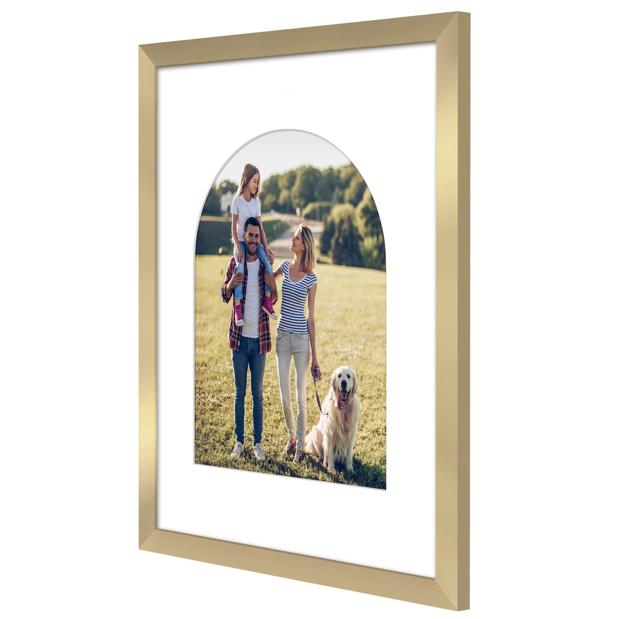 Americanflat 16x20 Picture Frame shaped elevate cherished photos unique expertly crafted border durable - Gold