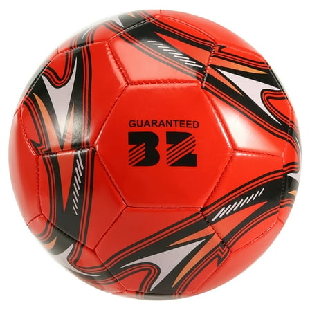 Professional Soccer Ball Size 5 Official Soccer Training Football Ball Competition Outdoor Football Red,1 x soccer ball,Red