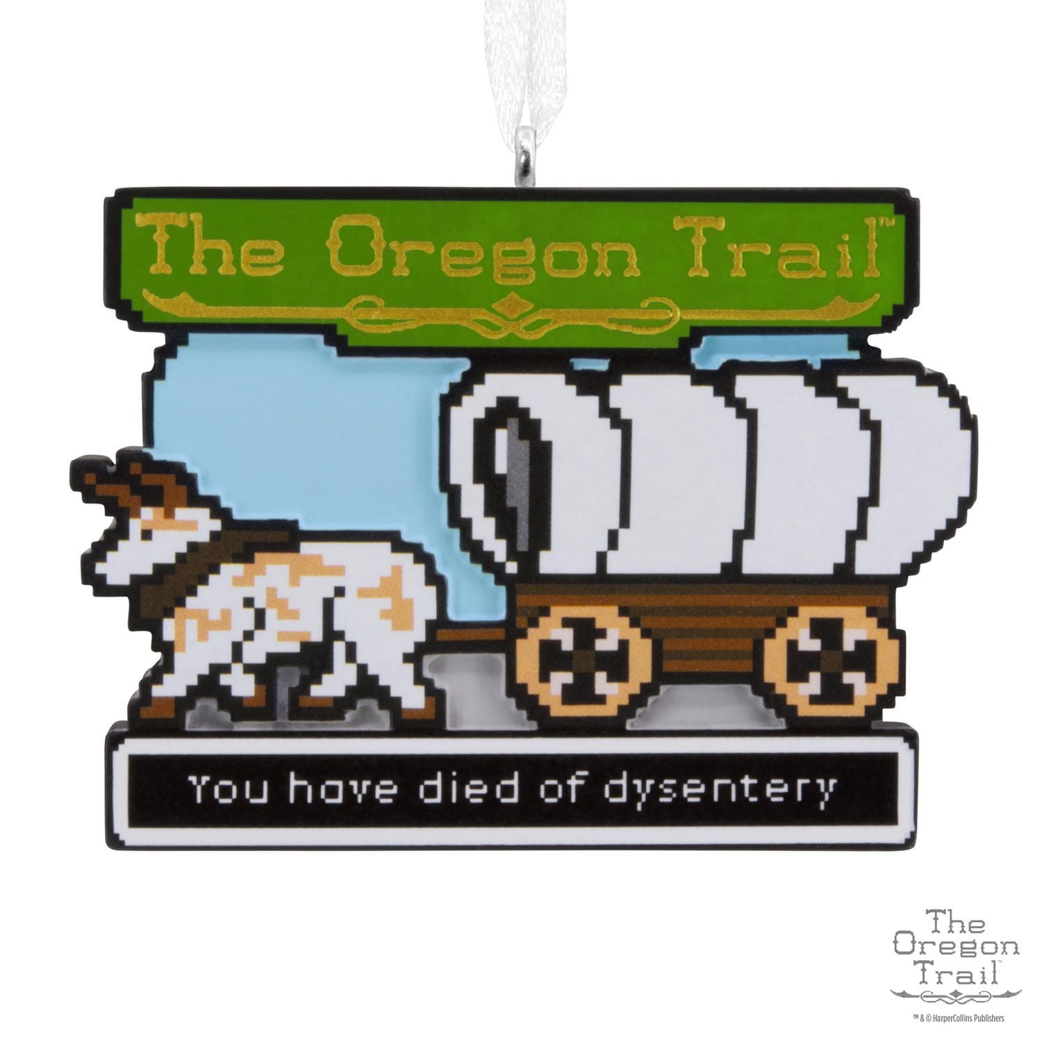 Hallmark Christmas Ornament (The Oregon Trail Video Game)