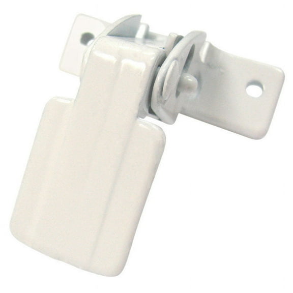 Barton Kramer 5498225 White White Aluminum Door Latch