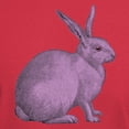 thumbnail image 3 of CafePress - Purple Bunny Rabbit Dark T Shirt - Men's Classic Graphic Cotton T-Shirt, 3 of 4
