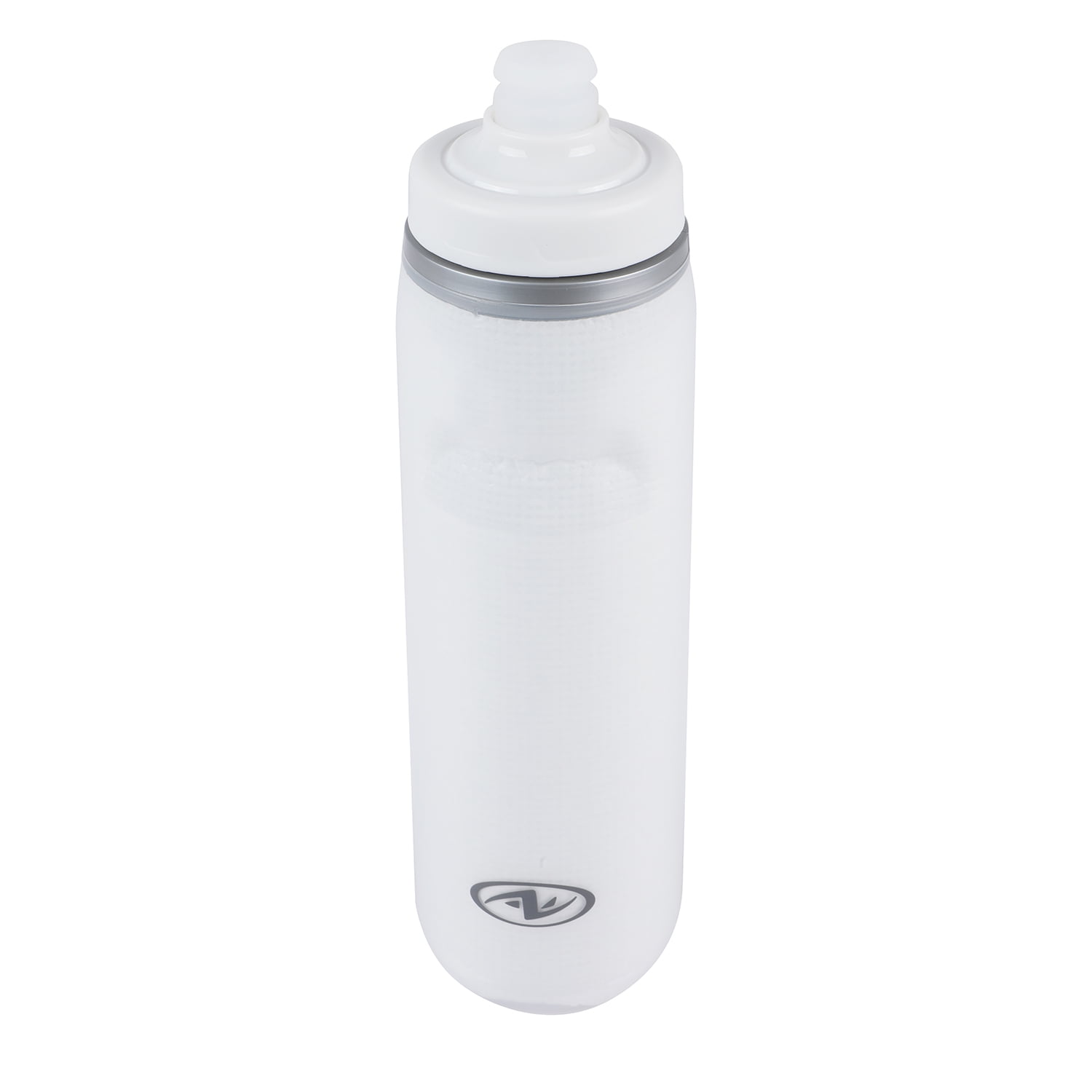 Athletic Works 24 oz Squeeze Bottle, Gray