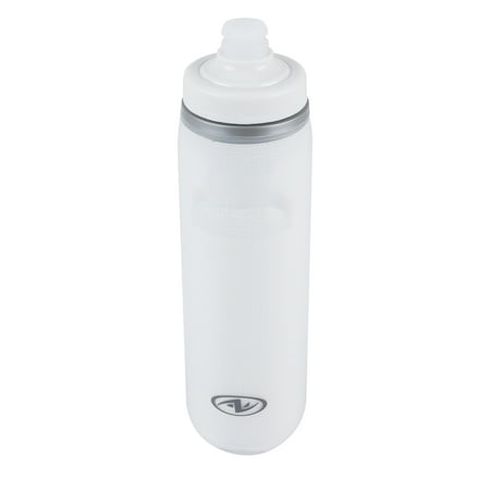 Athletic Works 24 oz Squeeze Bottle, Gray
