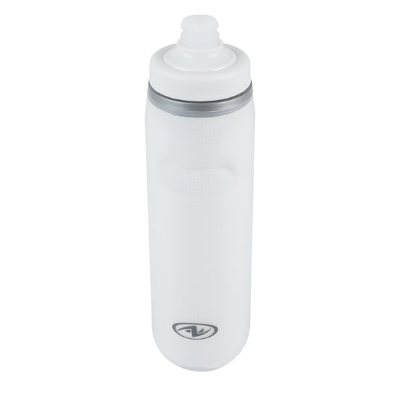 Athletic Works 24 oz Squeeze Bottle, Gray