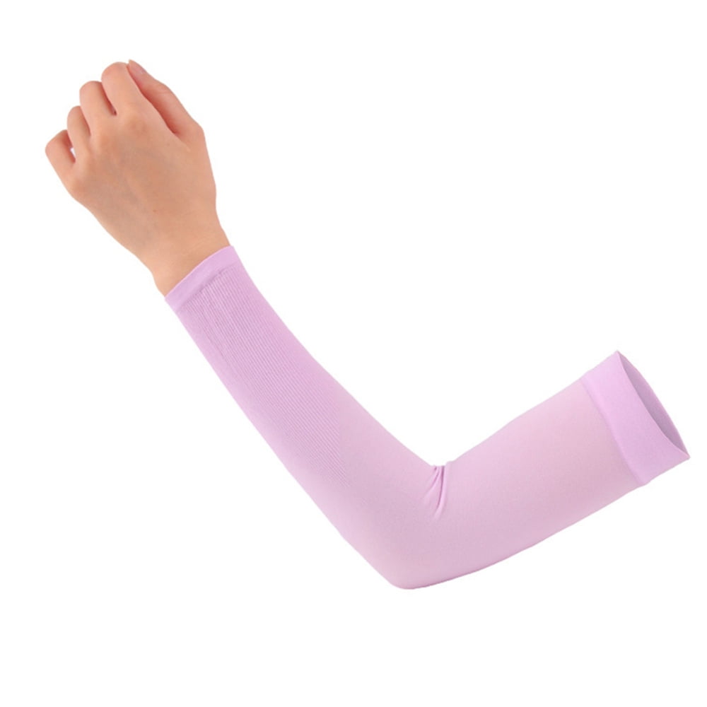 UV Sun Protection Arm Sleeves for Women Men Compression Cooling Sports