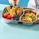 thumbnail image 5 of Bandeja de Acero Inoxidable 304 con 2 Compartimentos para Servir, Ideal para Camping, Aperitivos, Postres, Barbacoa de Metal., 5 of 7