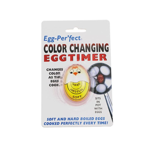 HESITONE Soft Hard Boiled Egg Timer Egg Color Changing Indicator Boil