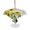 Grey, variant on Outdoor Tablecloth with Umbrella Hole for Patio/Picnic/Party/Camping, Sunflowers Waterproof Table Cloth Rectangle Table Cover Washable, Retro Spring Botanical Blossom Flowers Bees (52"x 70")