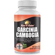 Rise-N-Shine Garcinia Cambogia Dietary Supplement, Capsules, 60 Ct