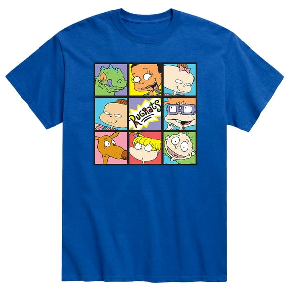 Rugrats - Characters in Window Grid - Men's Short Sleeve Graphic T-Shirt