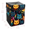 thumbnail image 5 of Cat Foldable Car Garbage Can with Lid, Leak-proof, Hanging Storage Bag - Trash Can for Car, Car Trash Bin, Car Trash Can, 5 of 6