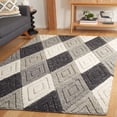 thumbnail image 2 of SAFAVIEH Natura Glenda Geometric Area Rug, Anthracite, 4' x 6', 2 of 11