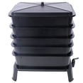 thumbnail image 3 of Effortless Composting Solution: Odor-Free Compost Bin in Vibrant Green, 50L Durable PP Plastic Design, Efficient Vermicomposting System, 3 of 14