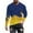 Blue, variant on Patlollav Mens T-Shirt Gradient Printed Sports Shirt Long Sleeve Round Neck Tops