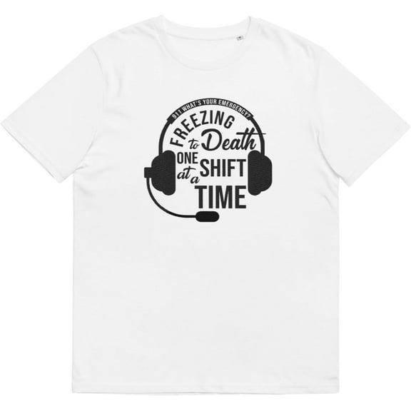 Personalized 911 Dispatcher Apparel, Thin Gold Line Embroidered Sweatshirt, Emergency 911 Hoodie Gift Dispatch Nurse Shirt (T-shirt, S)