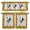 White, variant on 3 Piece Kitchen Curtains and Valances Set Rustic Rooster Cafe Curtains 24 Inch Length Farmhouse Yellow Sunflowers Country Wood Grain Valance & Tier Curtain for Living Room Bedroom 54"x18"+27"x24"*2