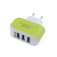 thumbnail image 1 of DPTALR 3.1A 3 USB Port Wall Home Travel AC Charger Adapter For Samsung EU Plug, 1 of 2