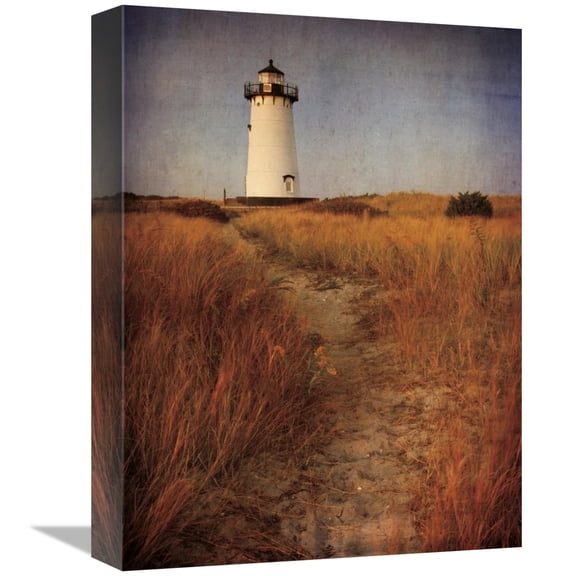 Global Gallery's 'To the Harbor Light' By Katherine Gendreau Stretched Canvas Wall Art