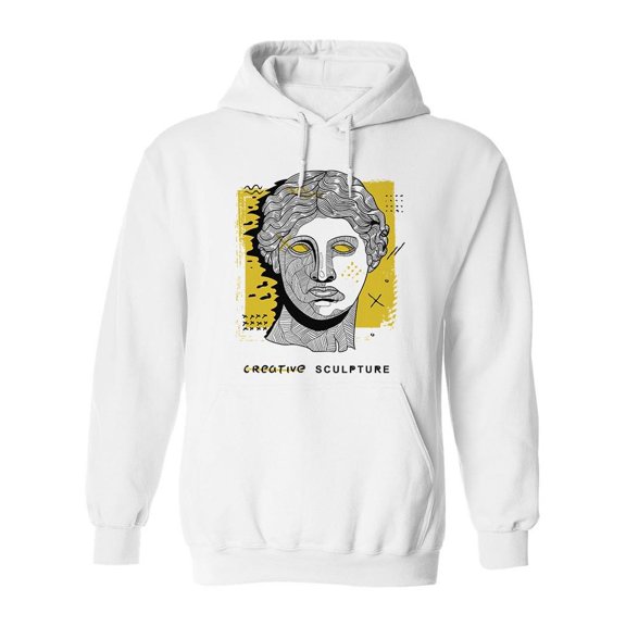 Creative Sculpture, Design Hoodie Men -Image by Shutterstock, Male XX-Large