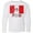 AA-White, variant on Inktastic Peruvian Soccer Long Sleeve Youth T-Shirt