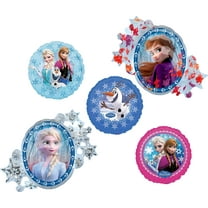 Anagram Frozen Elsa Anna and Olaf Party Supplies 5pc Birthday Balloon Decorations