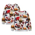 thumbnail image 2 of QUDDERR Chandail en Molleton Printemps Automne pour Garçons Bébé Pull Col Rond T-Shirt Taille 2-7T, 2 of 8