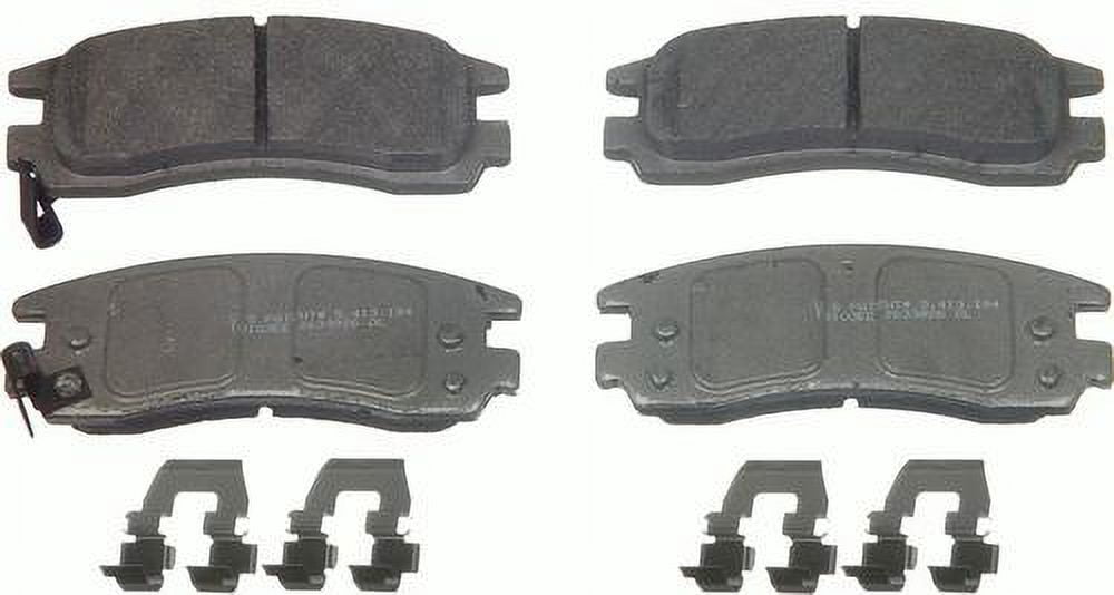 Wagner Brake Thermoquiet Semi-Metallic Brake Pad Set Fits select: 2000-2005 CHEVROLET IMPALA, 2002-2007 BUICK RENDEZVOUS