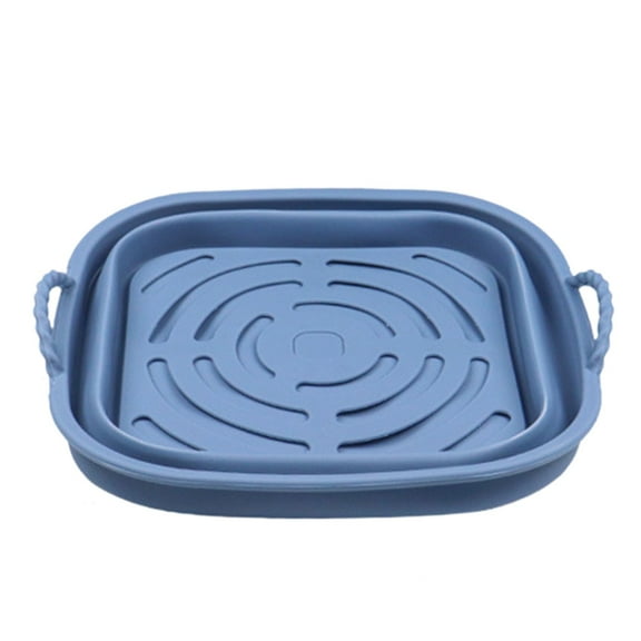 Reusable Silicone Fryer Pot Liners - Non-Stick Air Fryer Accessories for Easy Clean Up, Compatible with 5QT and Larger Fryers, Durable and Heat Resistant Up to 450°F