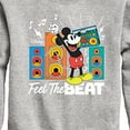 thumbnail image 3 of Disney - Mickey Feel The Beat - Toddler & Youth Crewneck Fleece Sweatshirt, 3 of 5